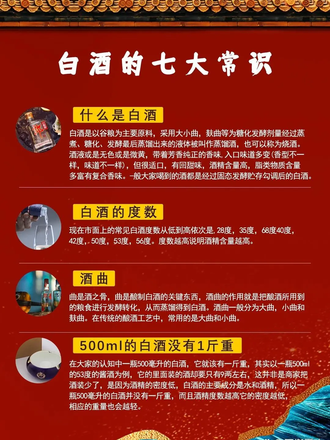 白酒的七大常识，会喝酒，也要懂酒！?