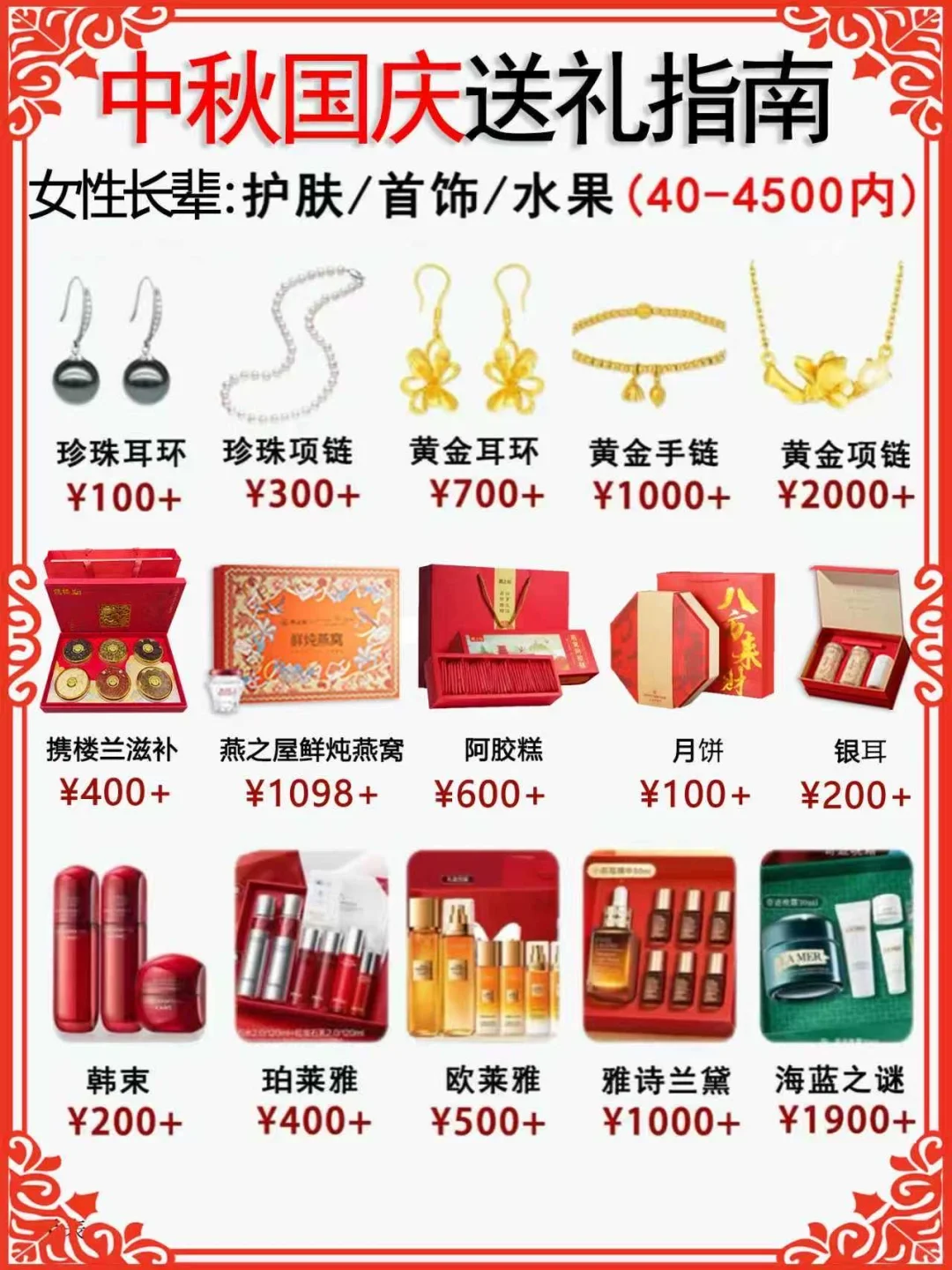 国庆中秋送礼不踩雷!(岳父母篇)