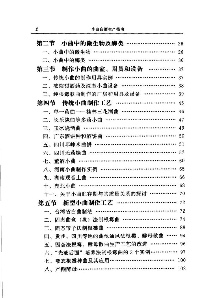 小曲白酒生产指南PDF