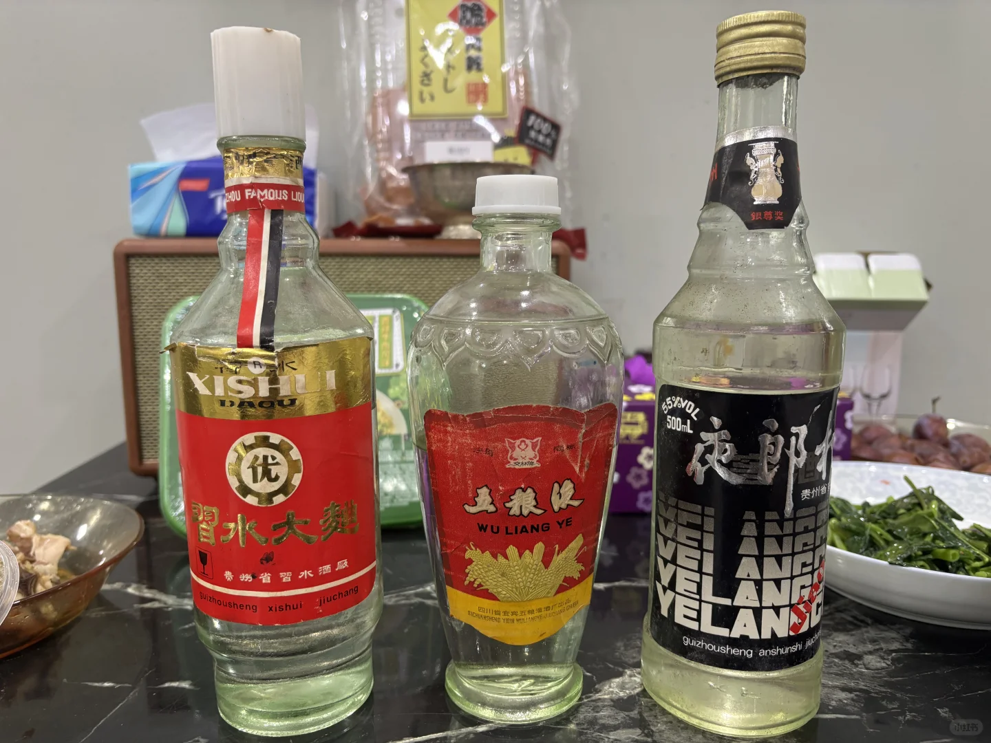 过节了喝点浓香，习水大曲五粮液安酒夜郎村