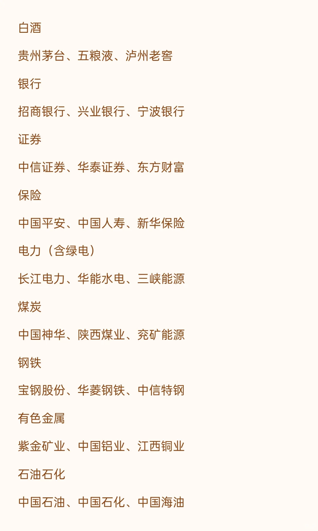 重磅！A股各行业龙头企业汇总