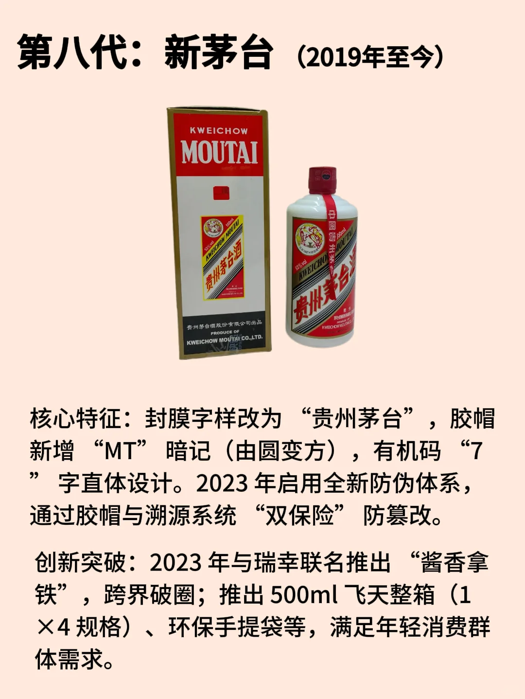 一张图带你了解茅台酒的变迁史