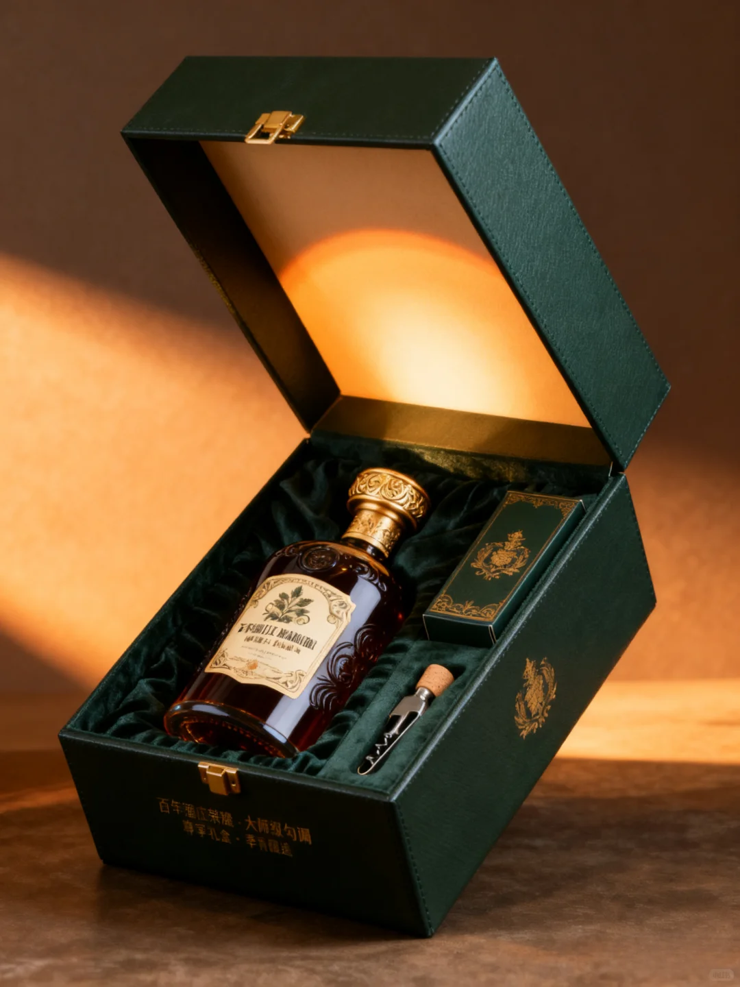 复古奢华感酒水包装设计分享