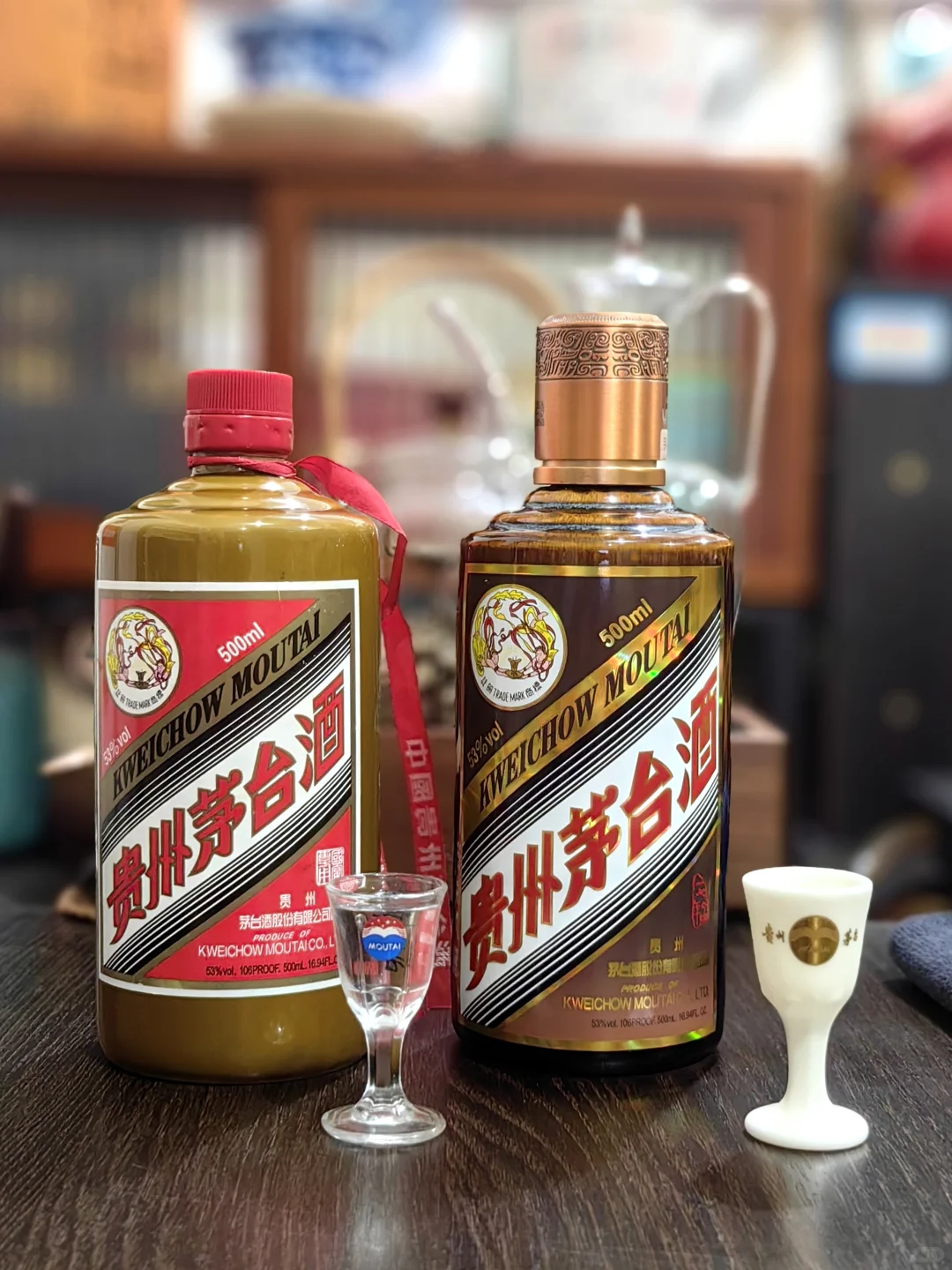 GY vs 彩釉珍品 vs 茅台十五年