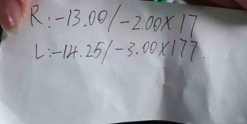 两年没测度数，一去验光天塌了