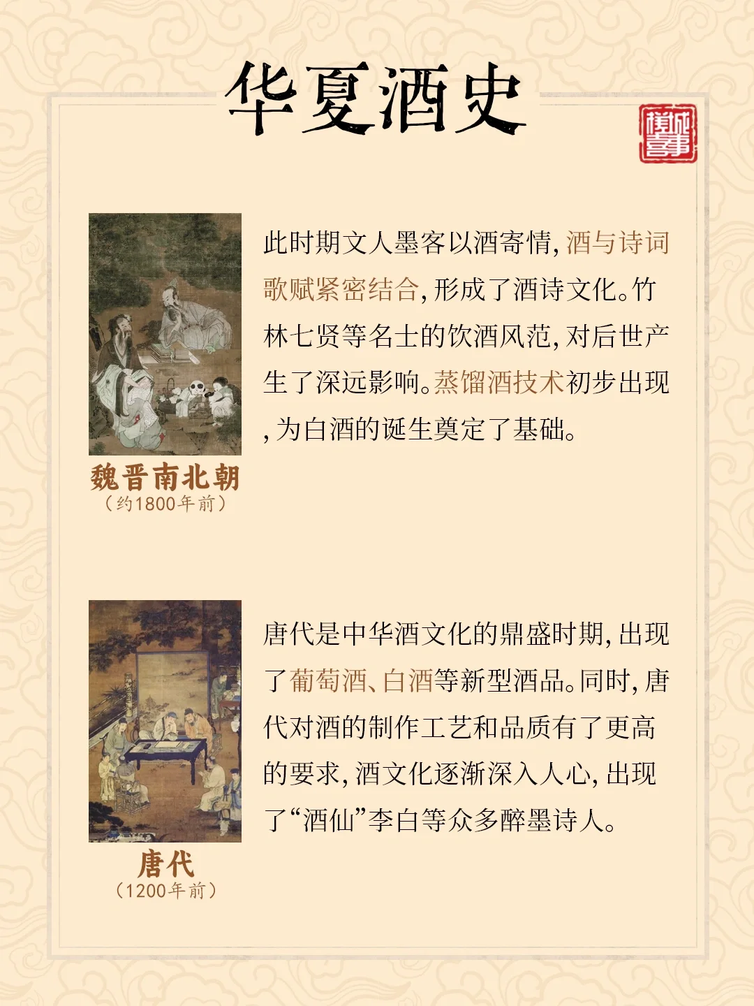 华夏酒史|中华上下五千年酒文化