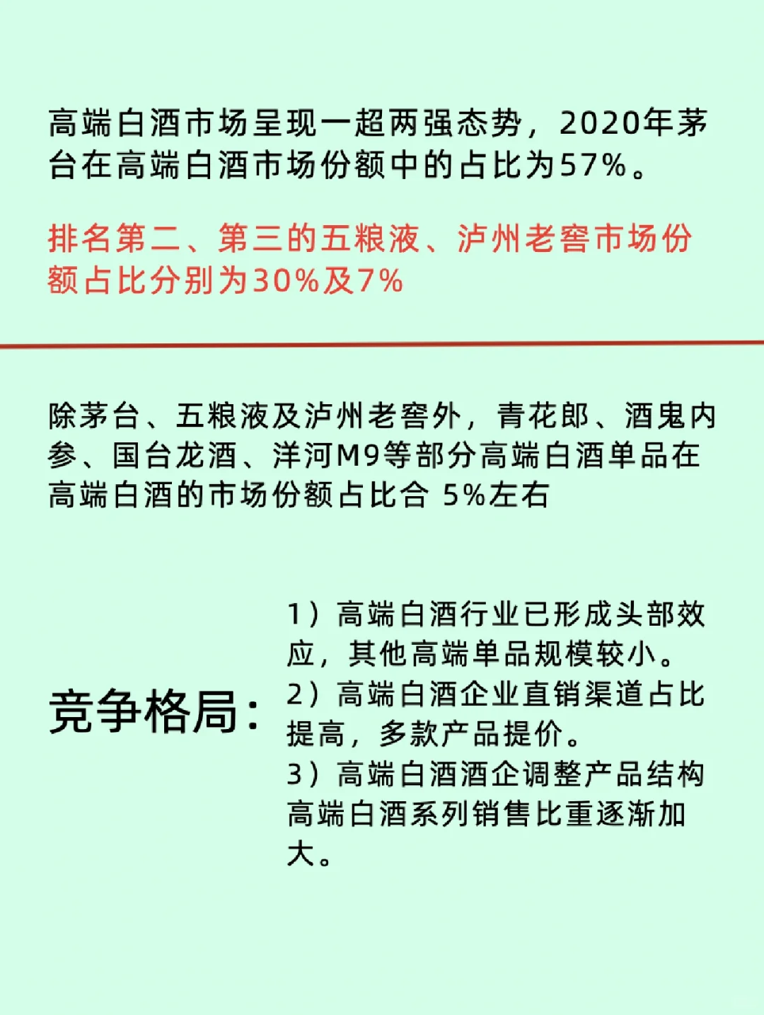 一篇看懂白酒行业/企业及产业‼️