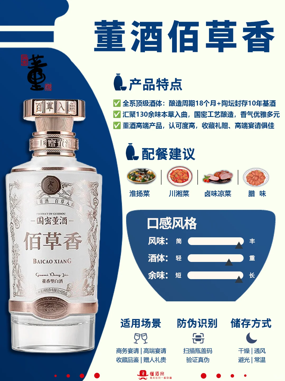 每天认识一款酒〡董酒佰草香✅董香型天花板