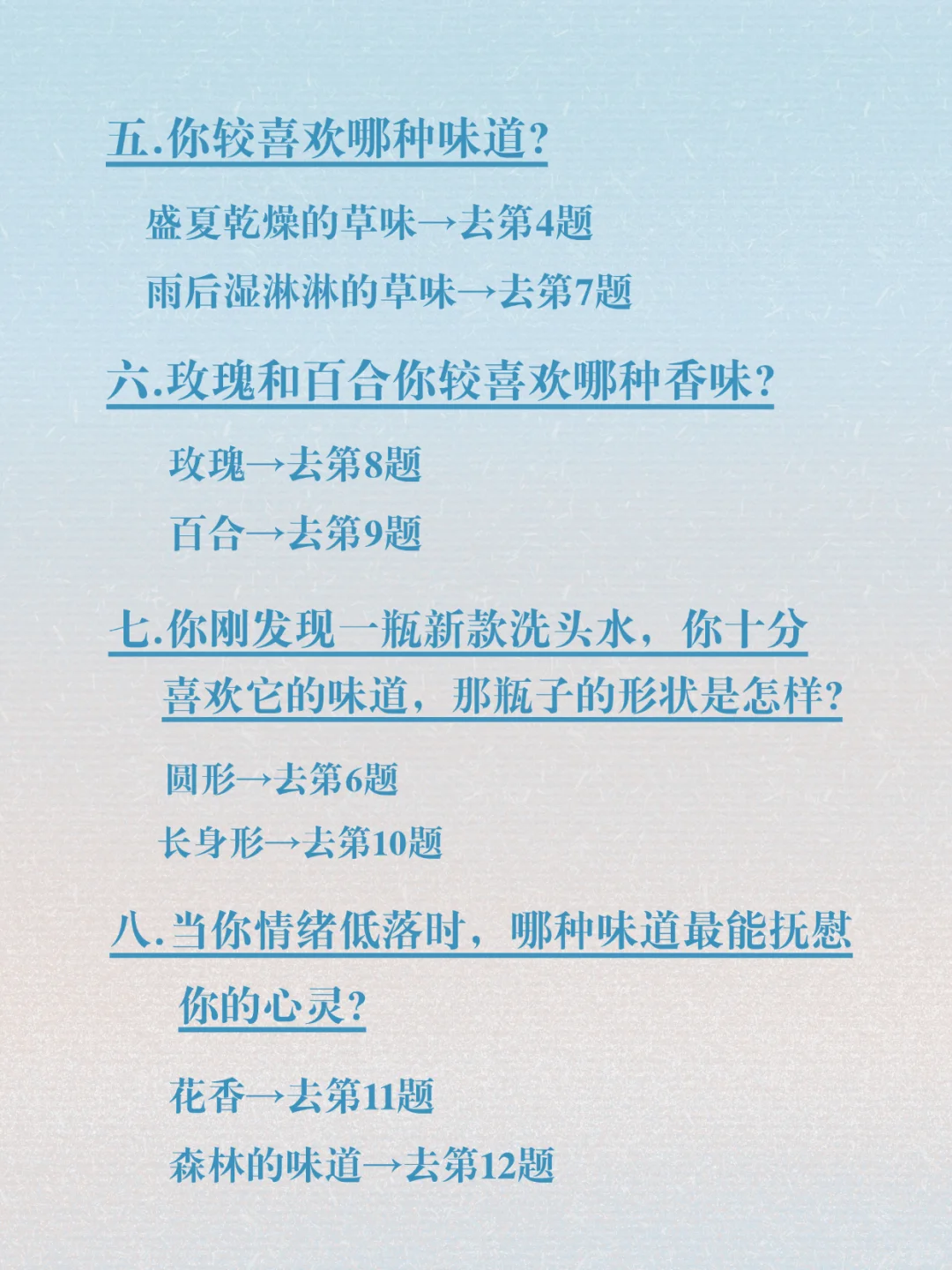 ?超准！测出你的香气人格！简直太懂我了！