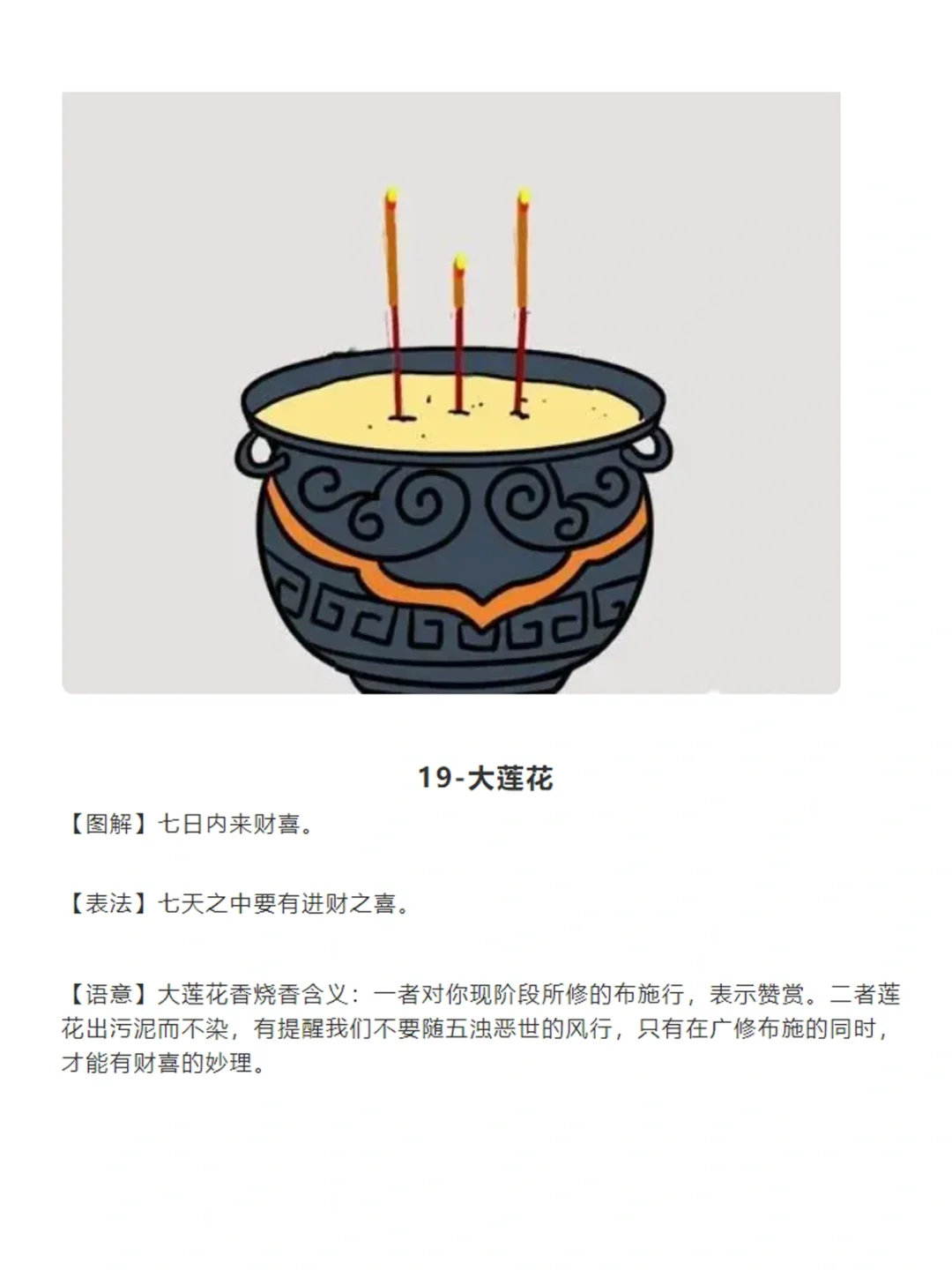 年轻人！别乱来！?三支香的24种寓意❗