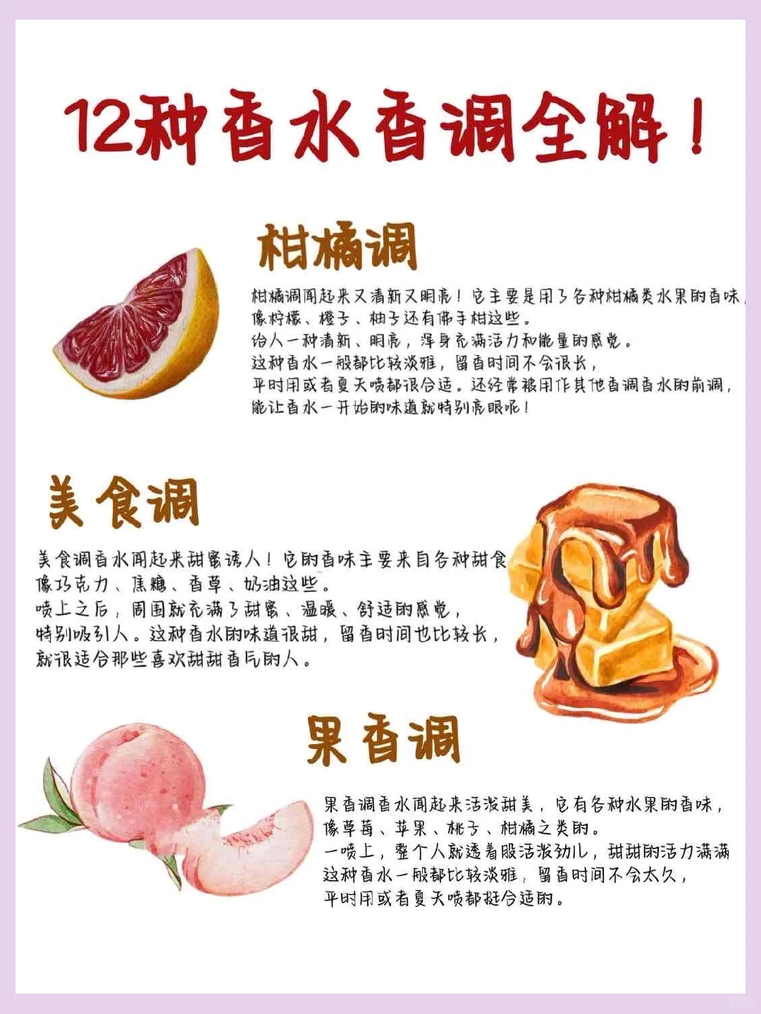 其实摸清香调才能挑到本命香✅☝️