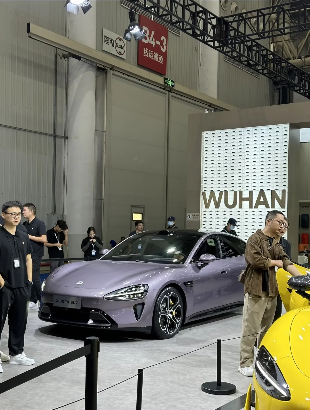 求三十个赞赞，武汉车展小米免费送车模