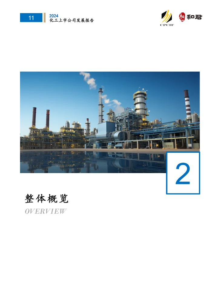 ?深度解读2024化工行业上市公司发展状况