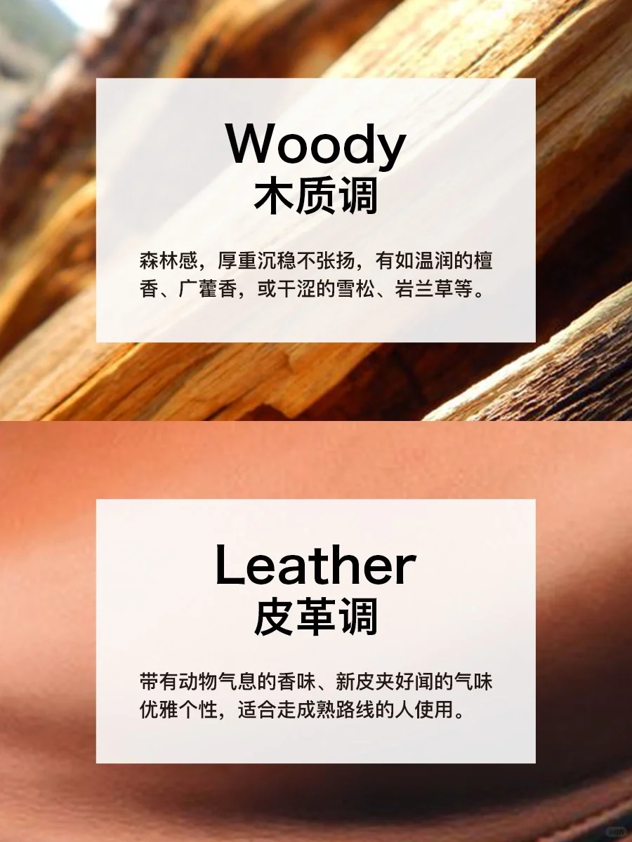 香水知识｜12种香调分类