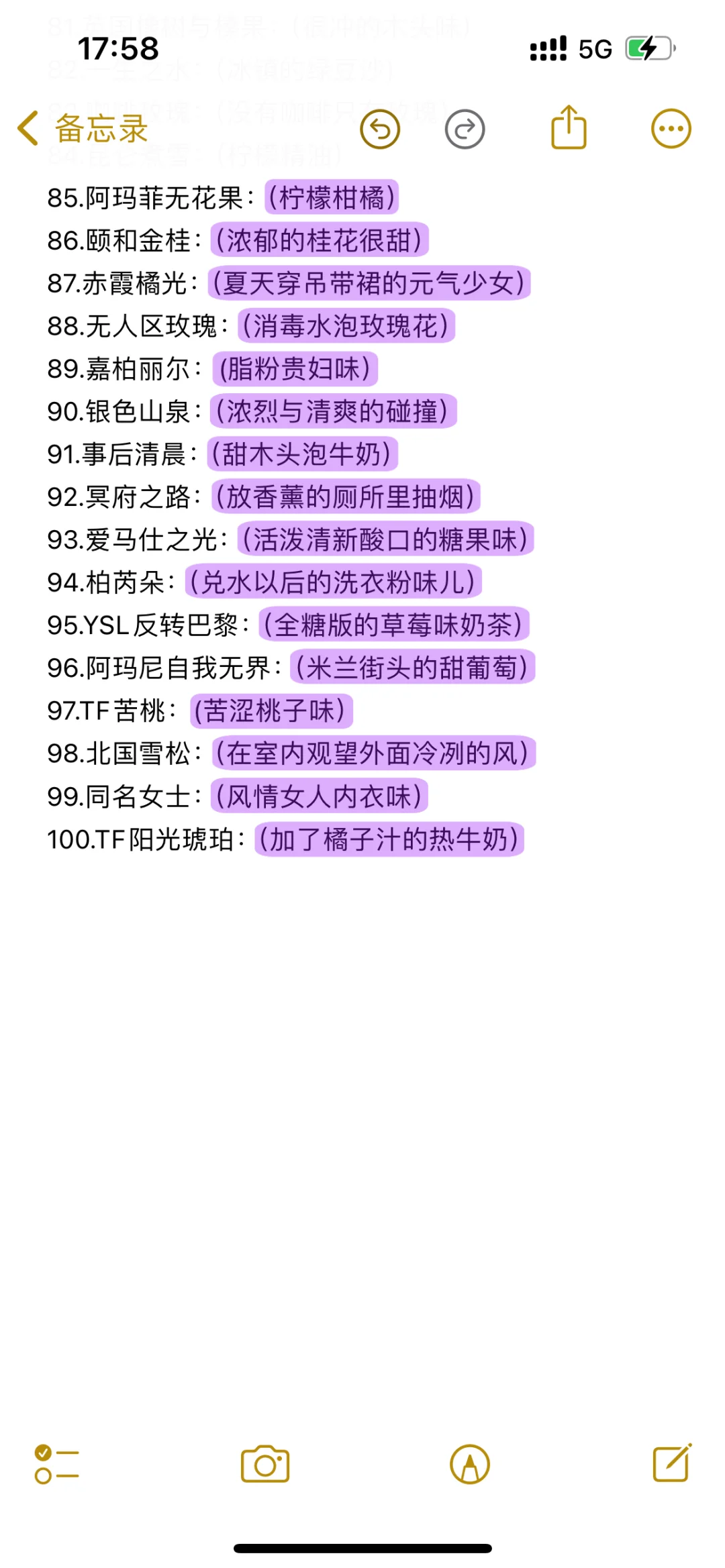 这样形容香水总该懂了吧!