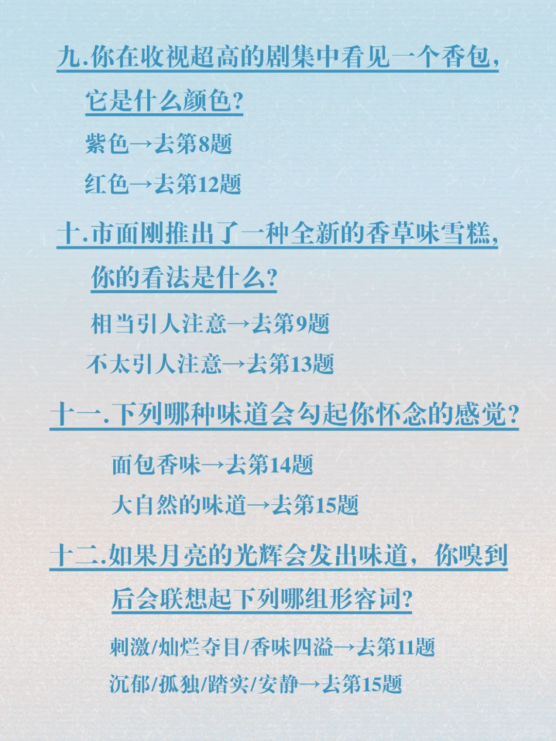 ?超准！测出你的香气人格！简直太懂我了！