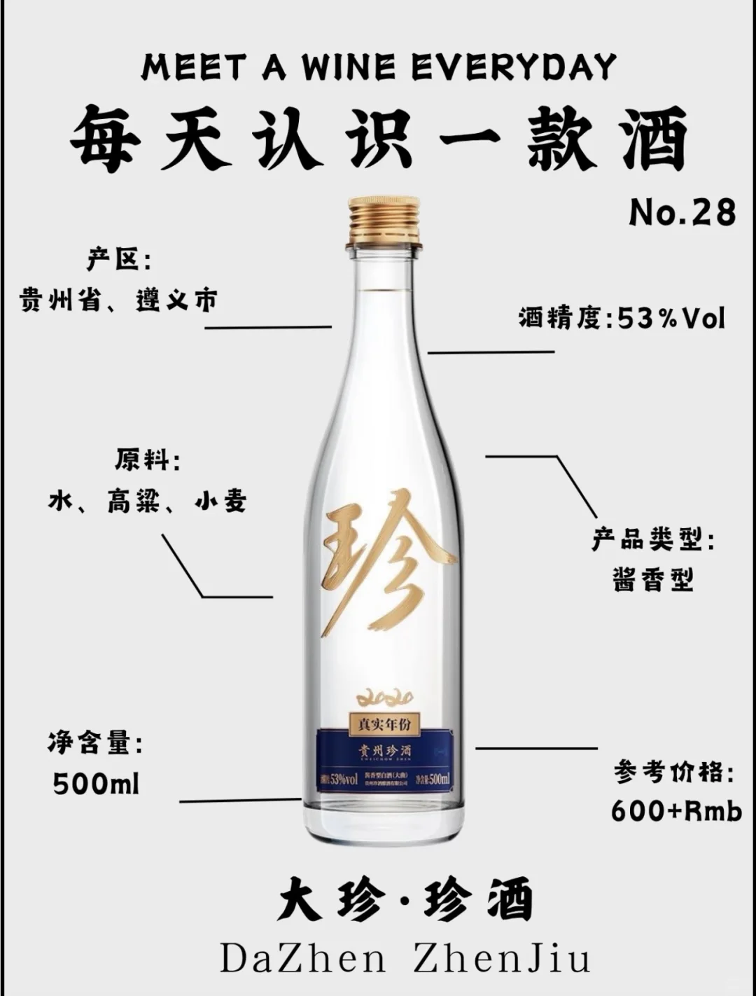 每天认识一款酒|大珍•珍酒