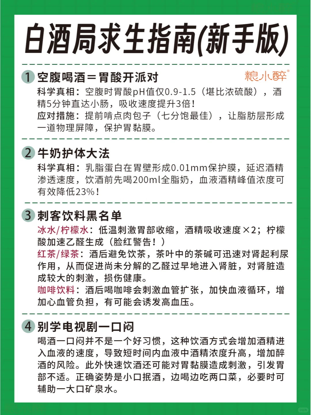 白酒局求生指南(新手版)