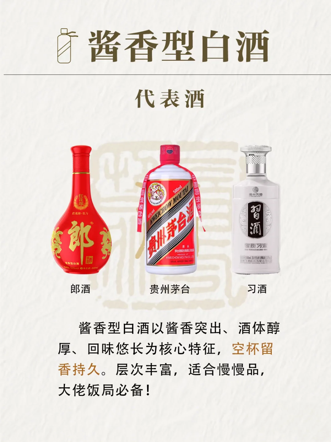 新手必藏|三大香型白酒硬核科普