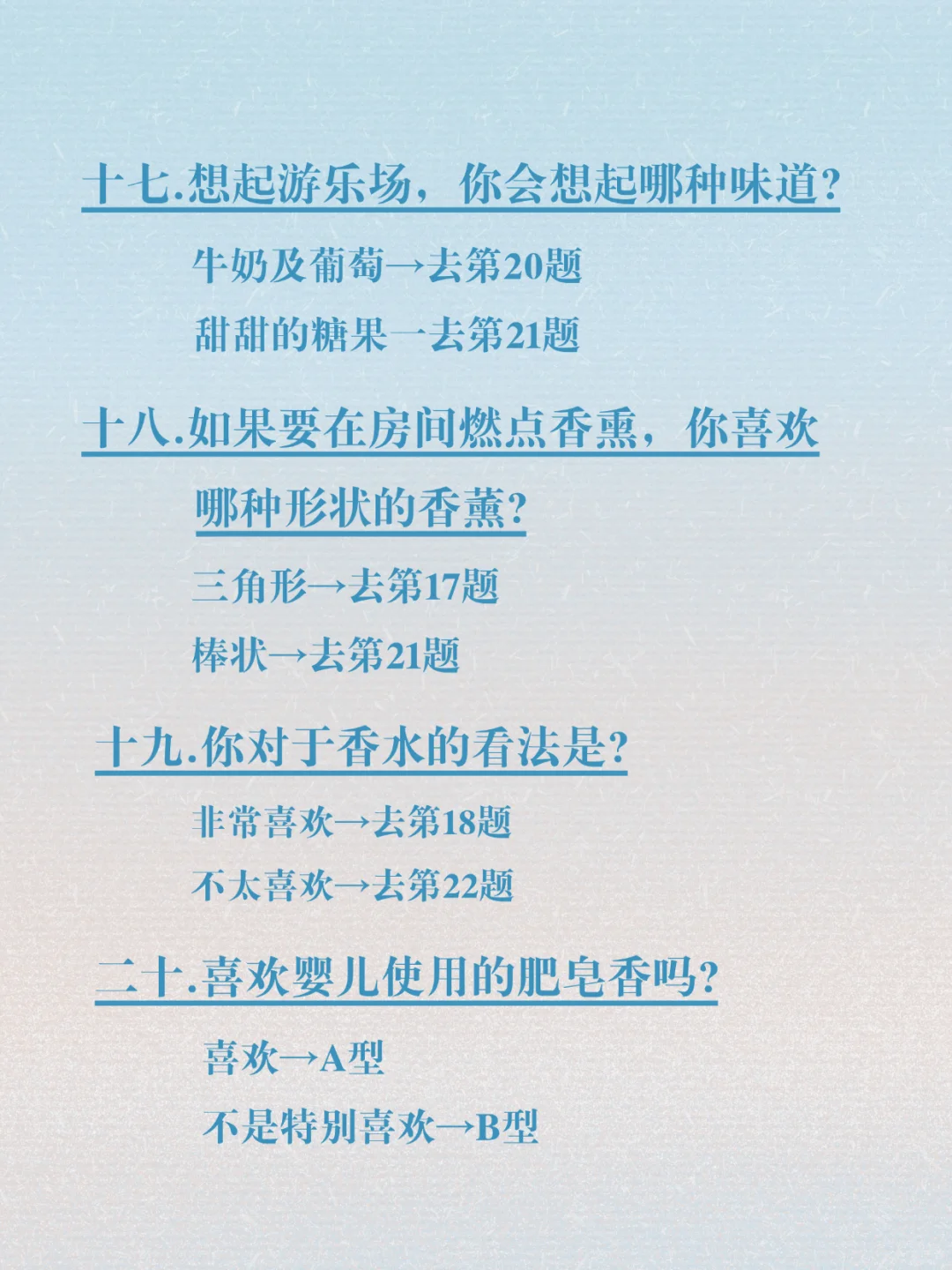 ?超准！测出你的香气人格！简直太懂我了！