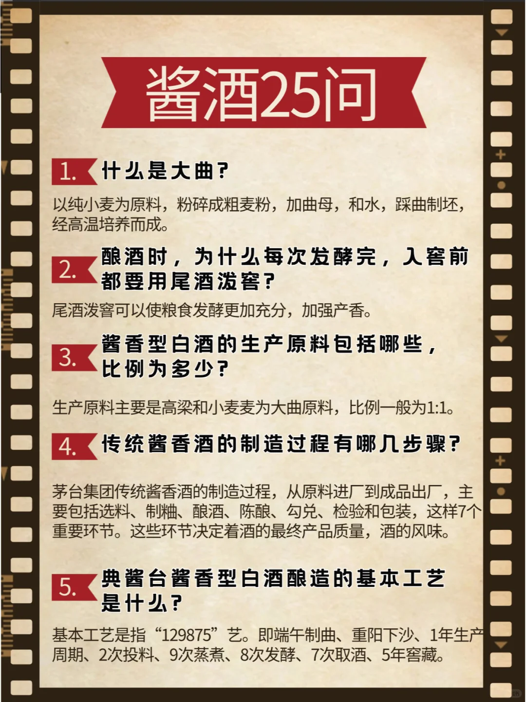 关于酱酒的25问答?