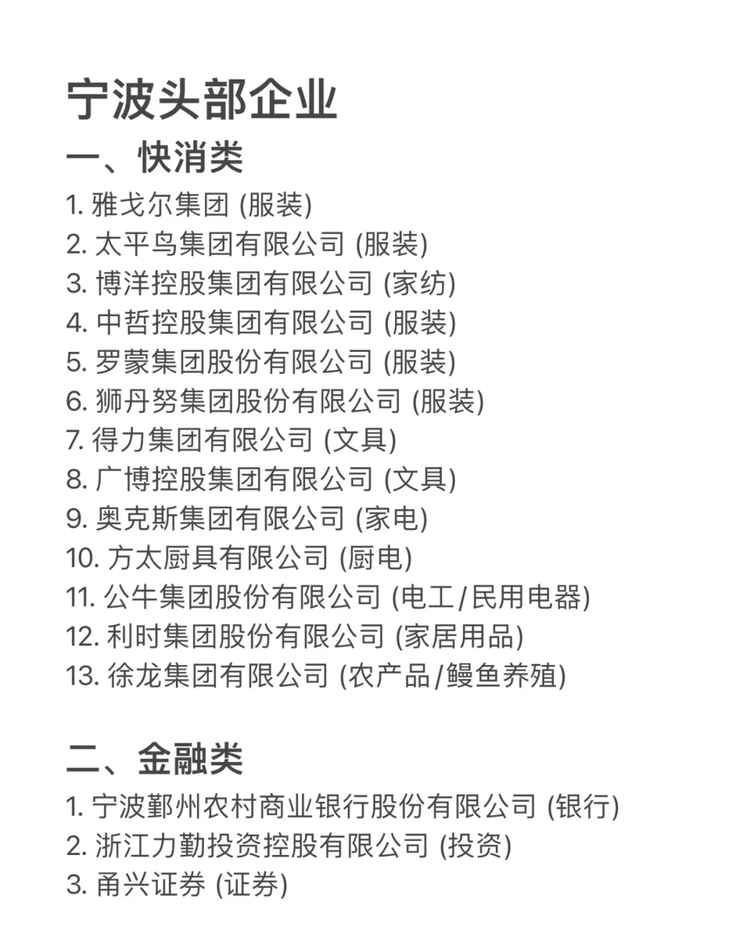 宁波值得去的头部企业