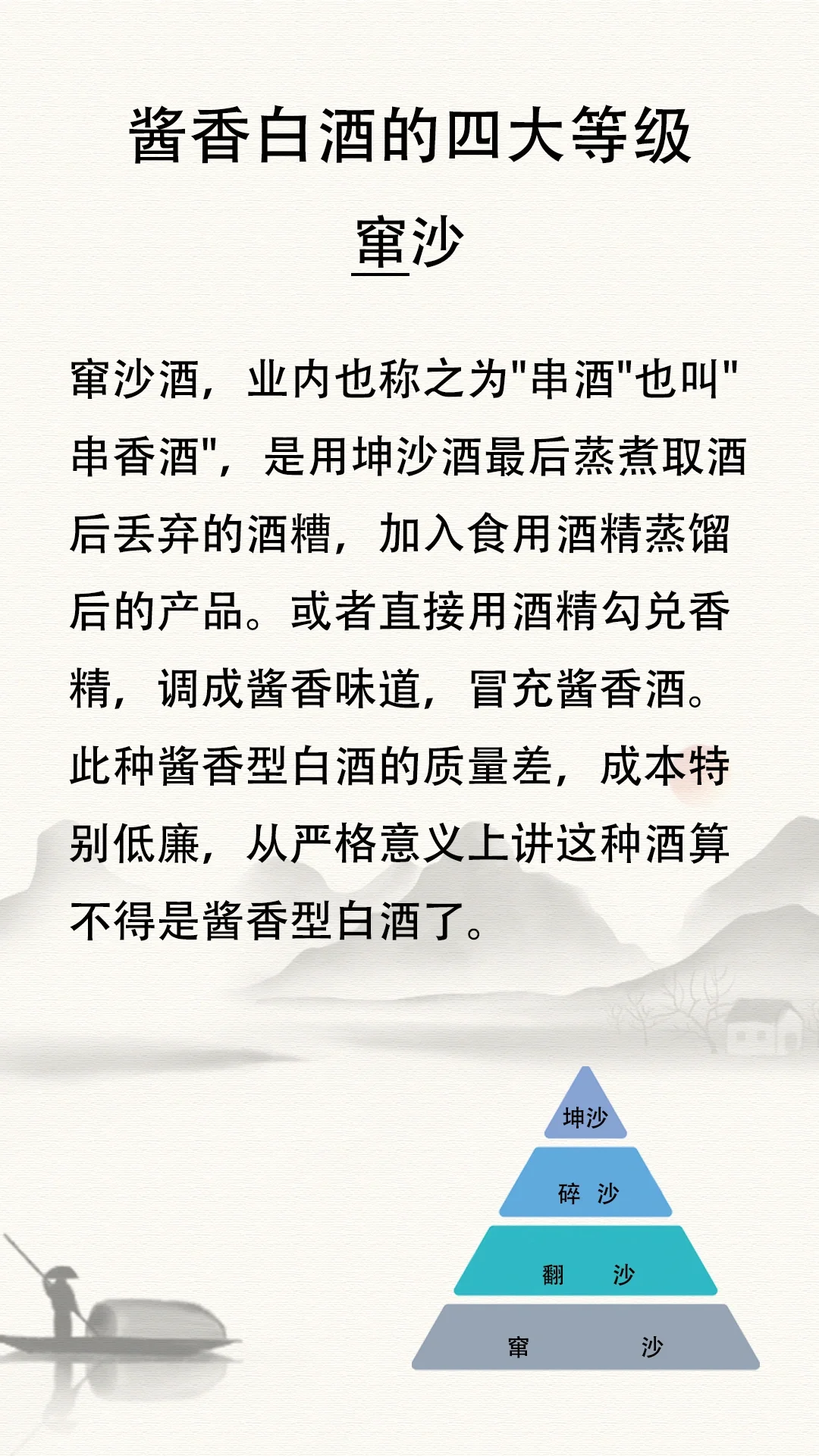 酱酒的四大等级不知道的看过来啦！