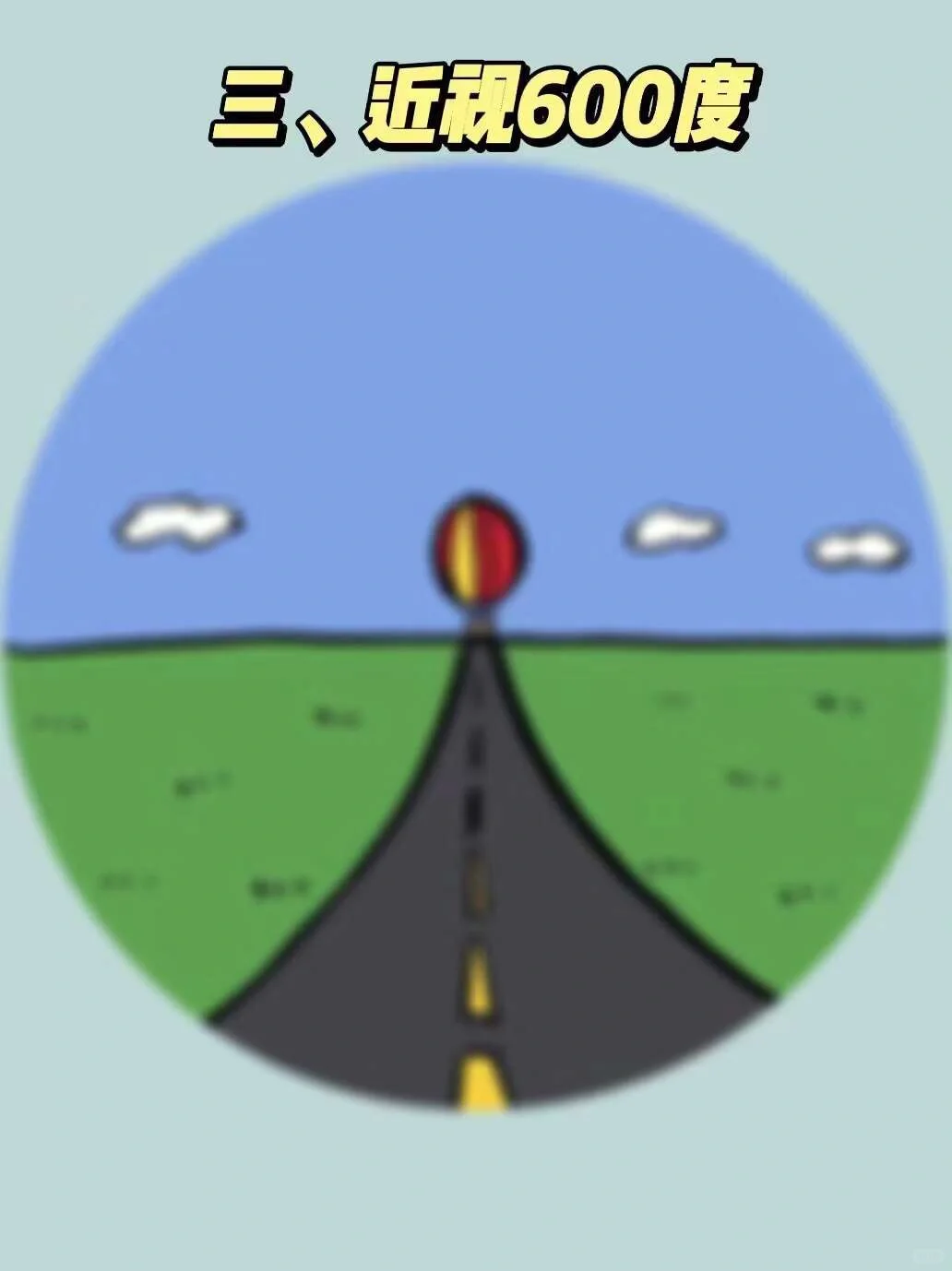 测一测你近视多少度了？