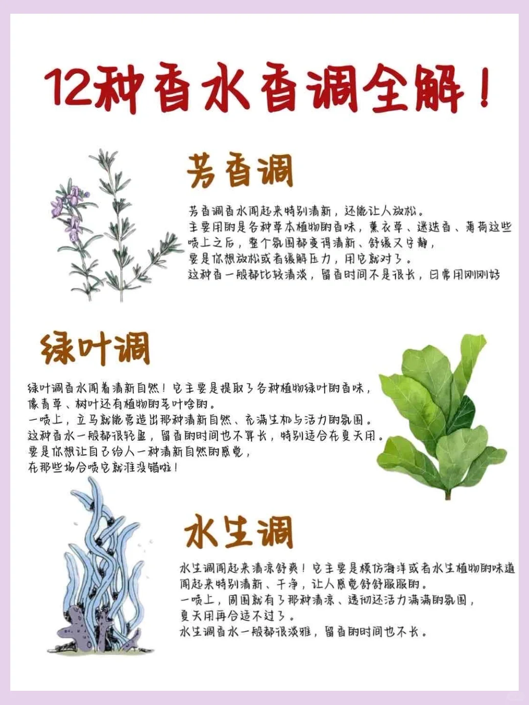 其实摸清香调才能挑到本命香✅☝️