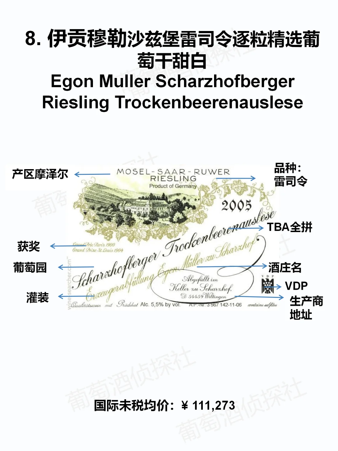 ?看看世界最贵的酒，酒标都写点啥