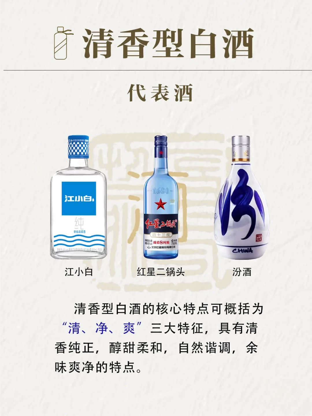 新手必藏|三大香型白酒硬核科普