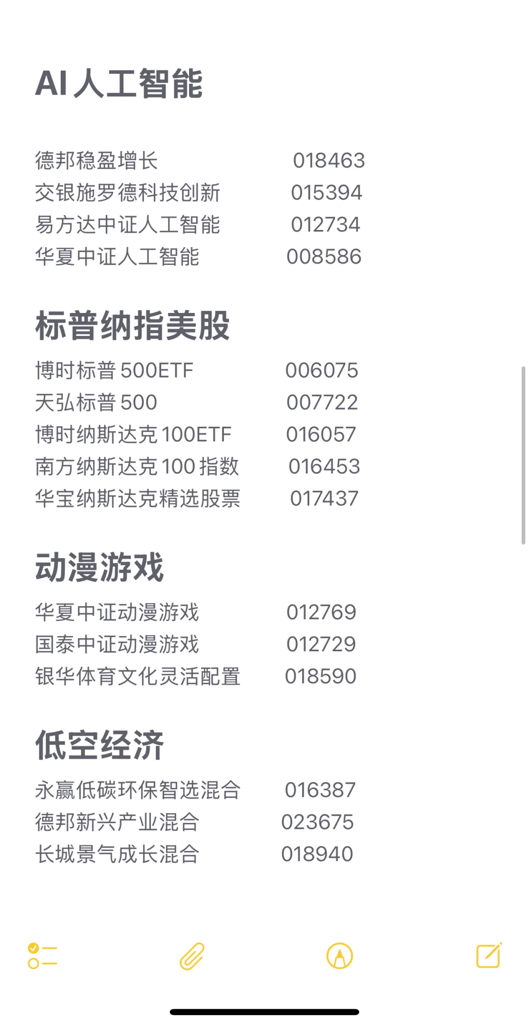 超详细的主流基金整理合集‼️喂饭喂到嘴里‼️