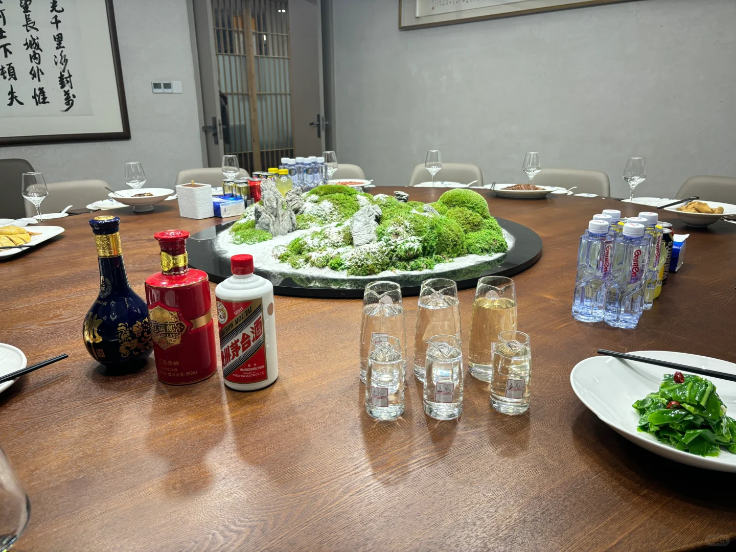 茅台青花郎红运郎品酒环节