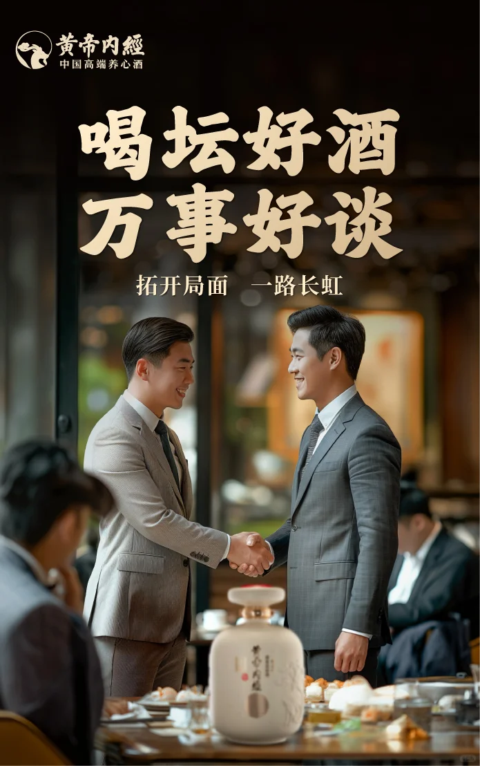 AIGC案例003｜4步做个白酒送礼广告