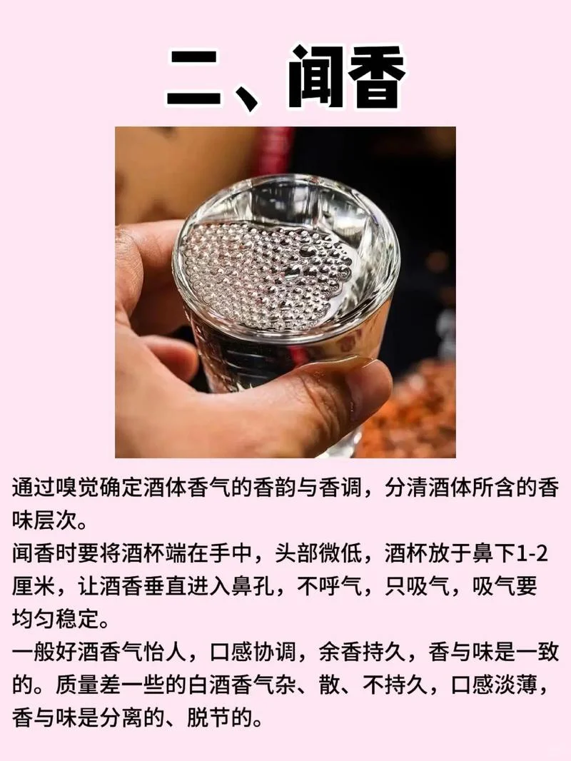 白酒品鉴三步骤,轻松get品酒门道