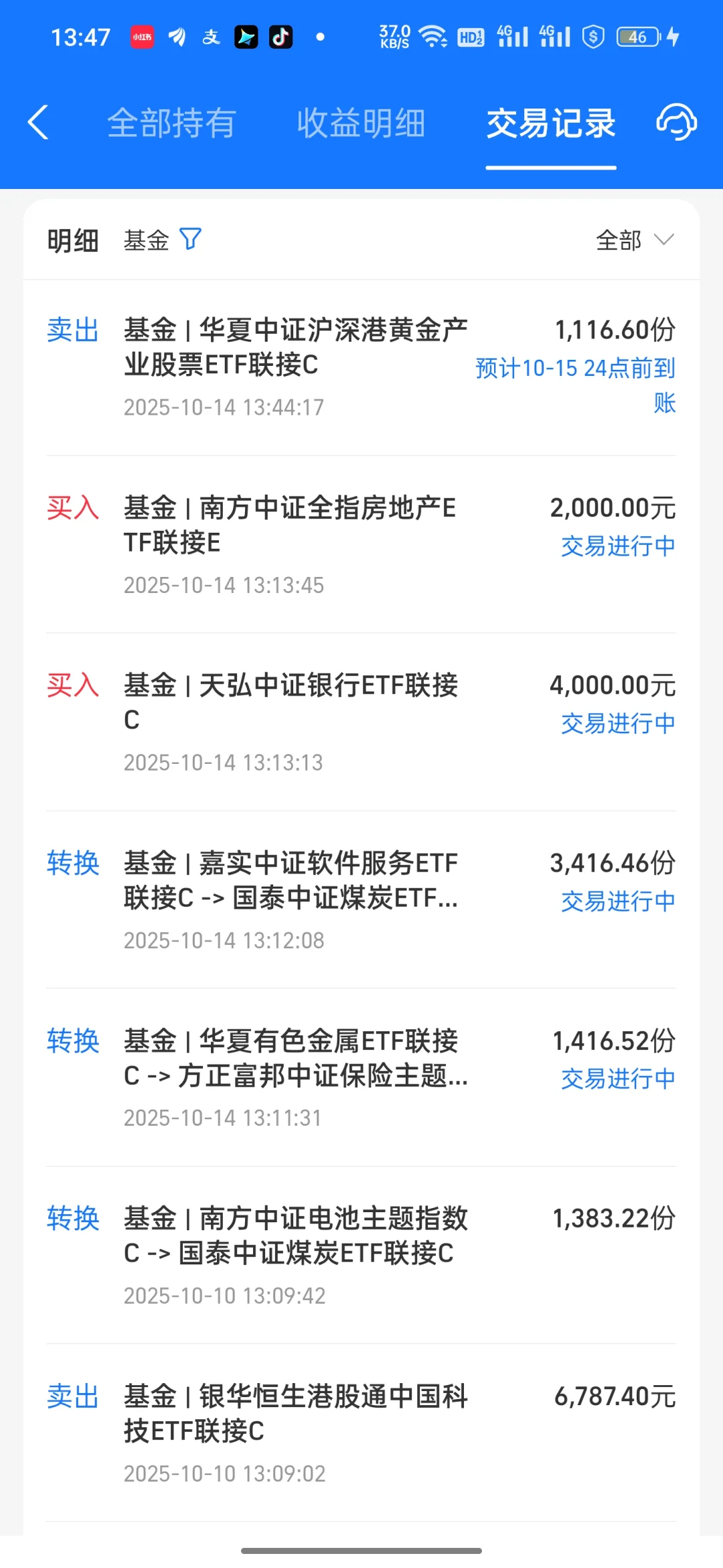 10.14操作为何科技普跌、白酒煤炭老登大涨