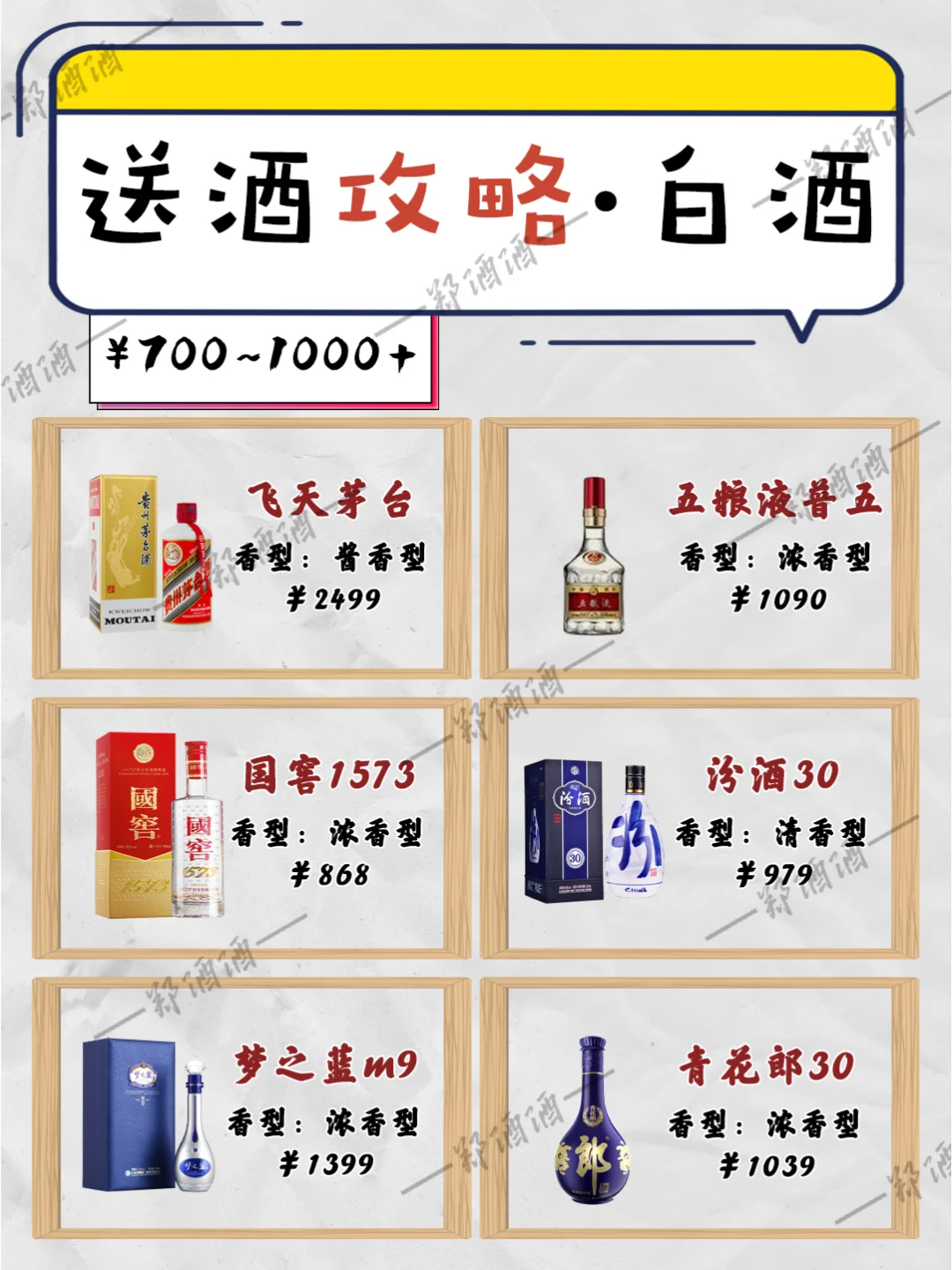 请收下这篇送酒攻略