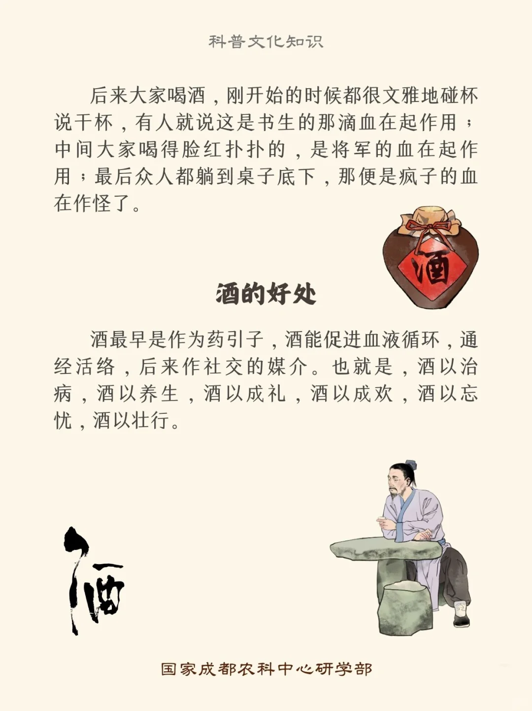 科普知识‖酒文化