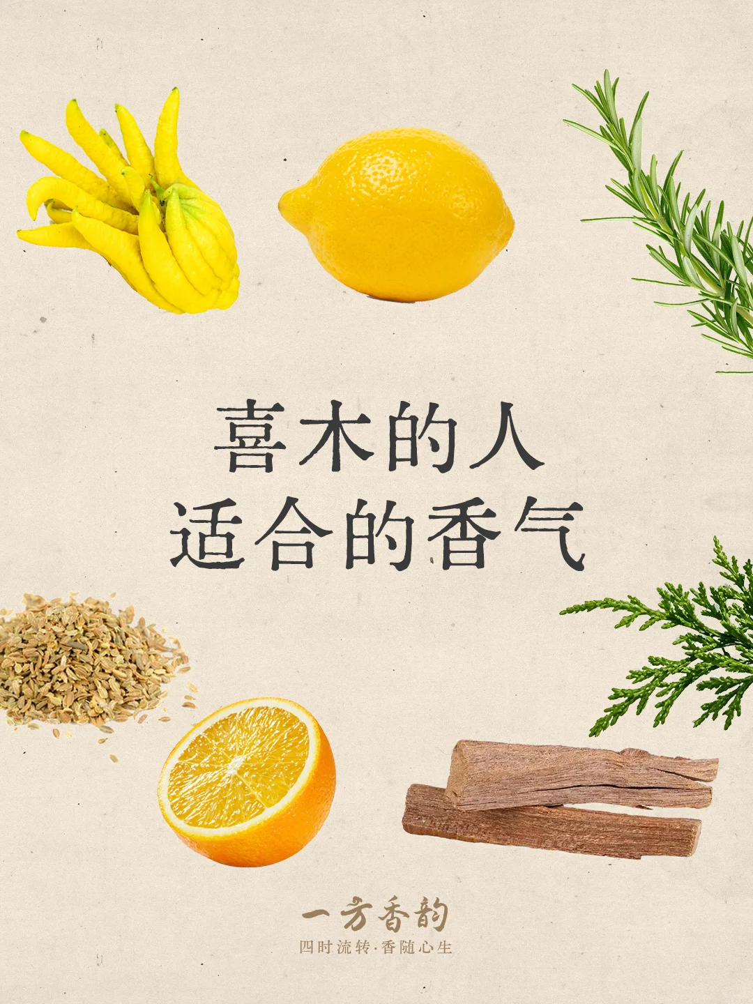 香气疗愈|五?喜木之人适合的香气
