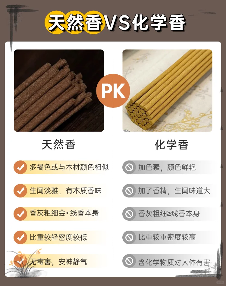 ❗️如何快速区分天然香VS工业香