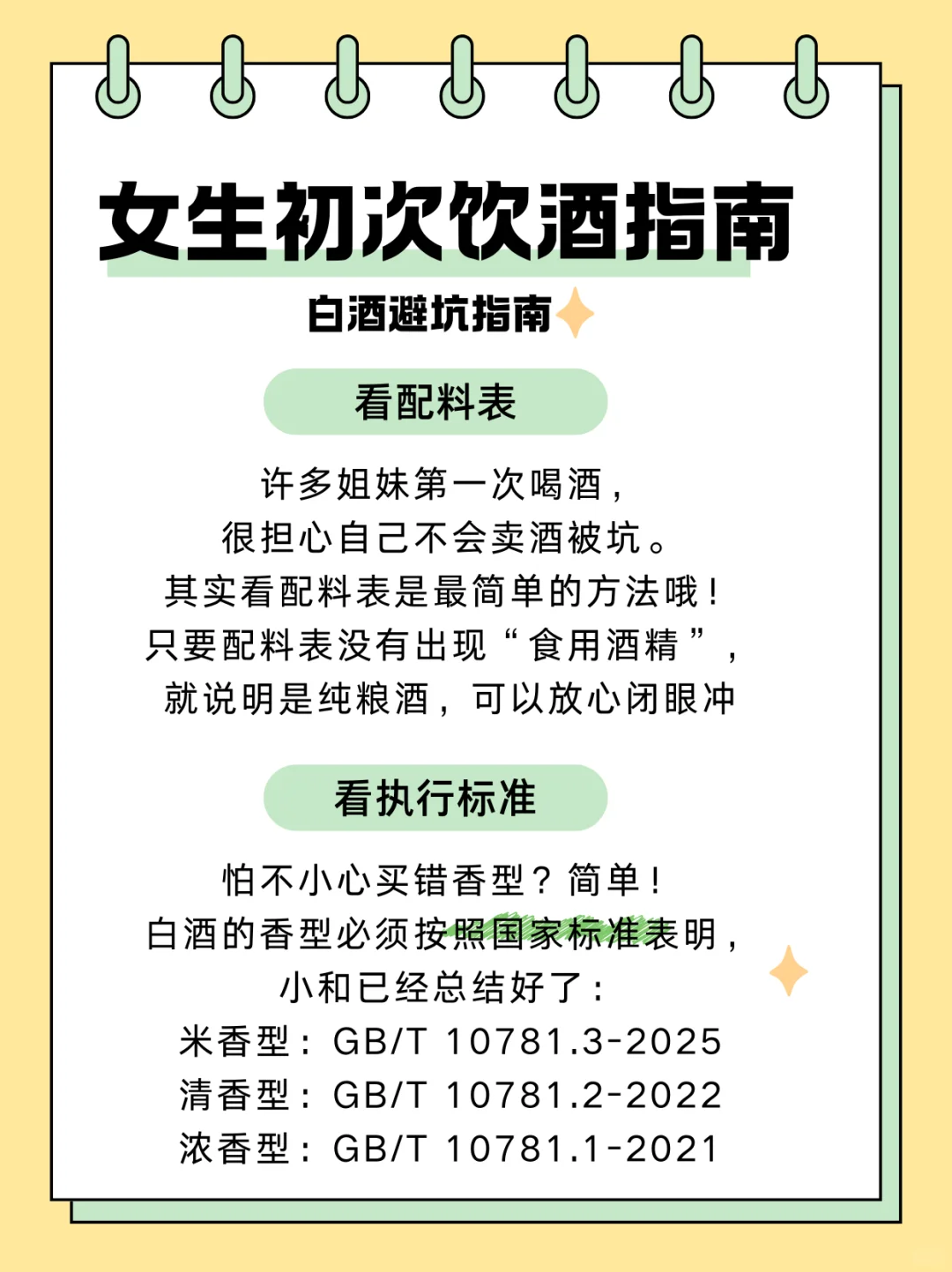 女生饮酒指南！第一次喝白酒该怎么选？