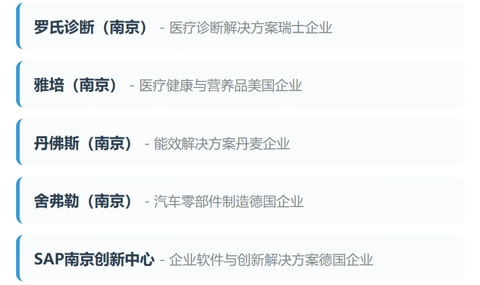 南京头部企业全攻略来了！