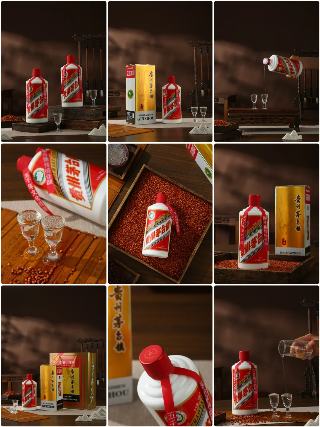 白酒产品摄影|用镜头解构茅台镇酱酒的质感