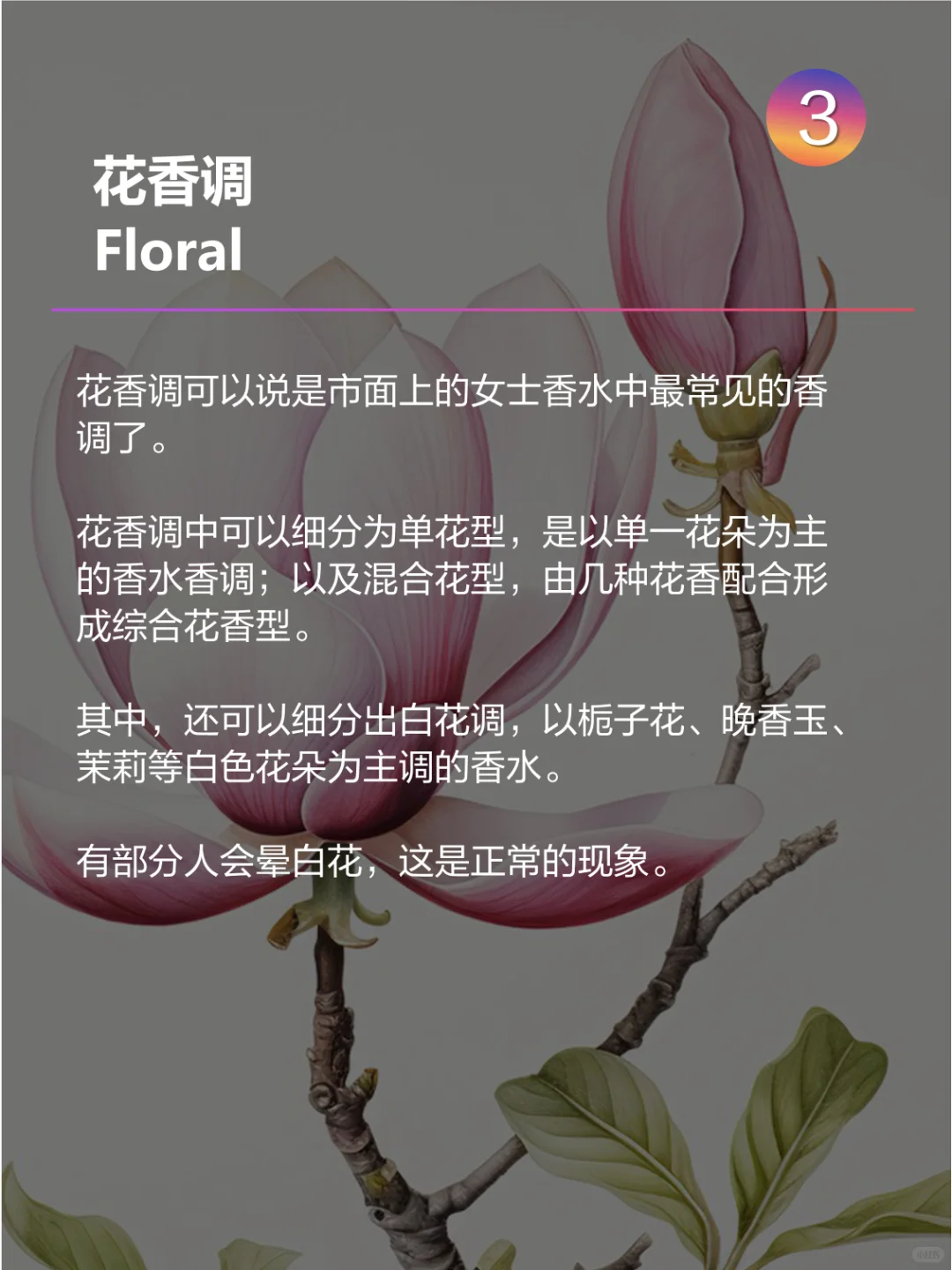 11个香水香型香调你都知道了？香水知识课堂