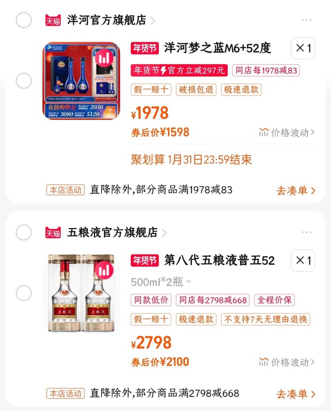 给爸爸买白酒，不知道选哪款
