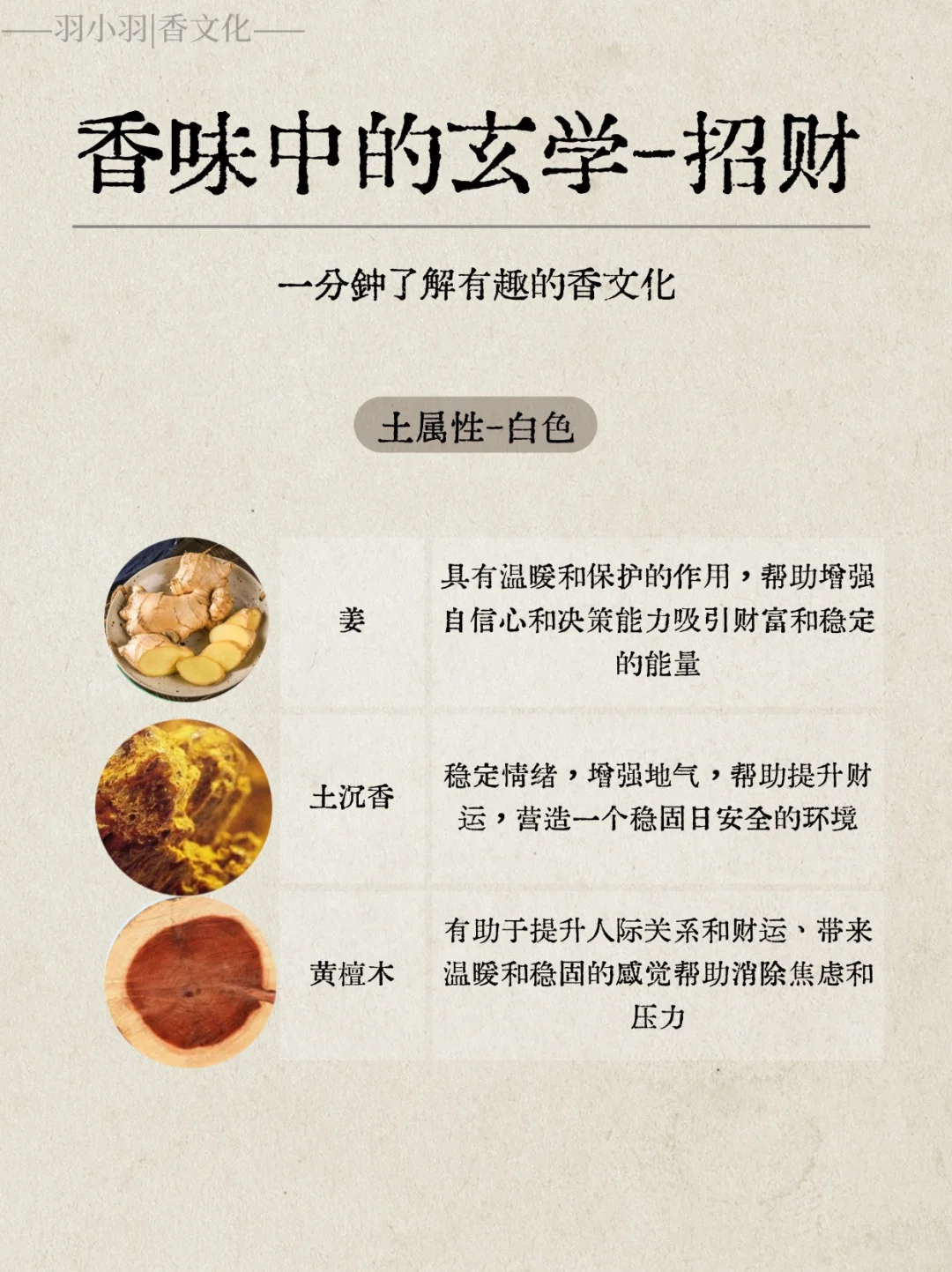 香味玄学-招财篇