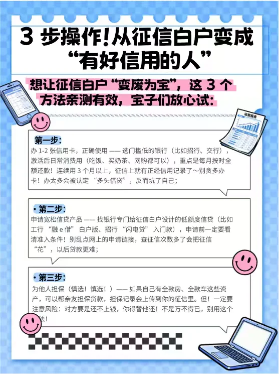 征信白户到底好不好？避坑指南！