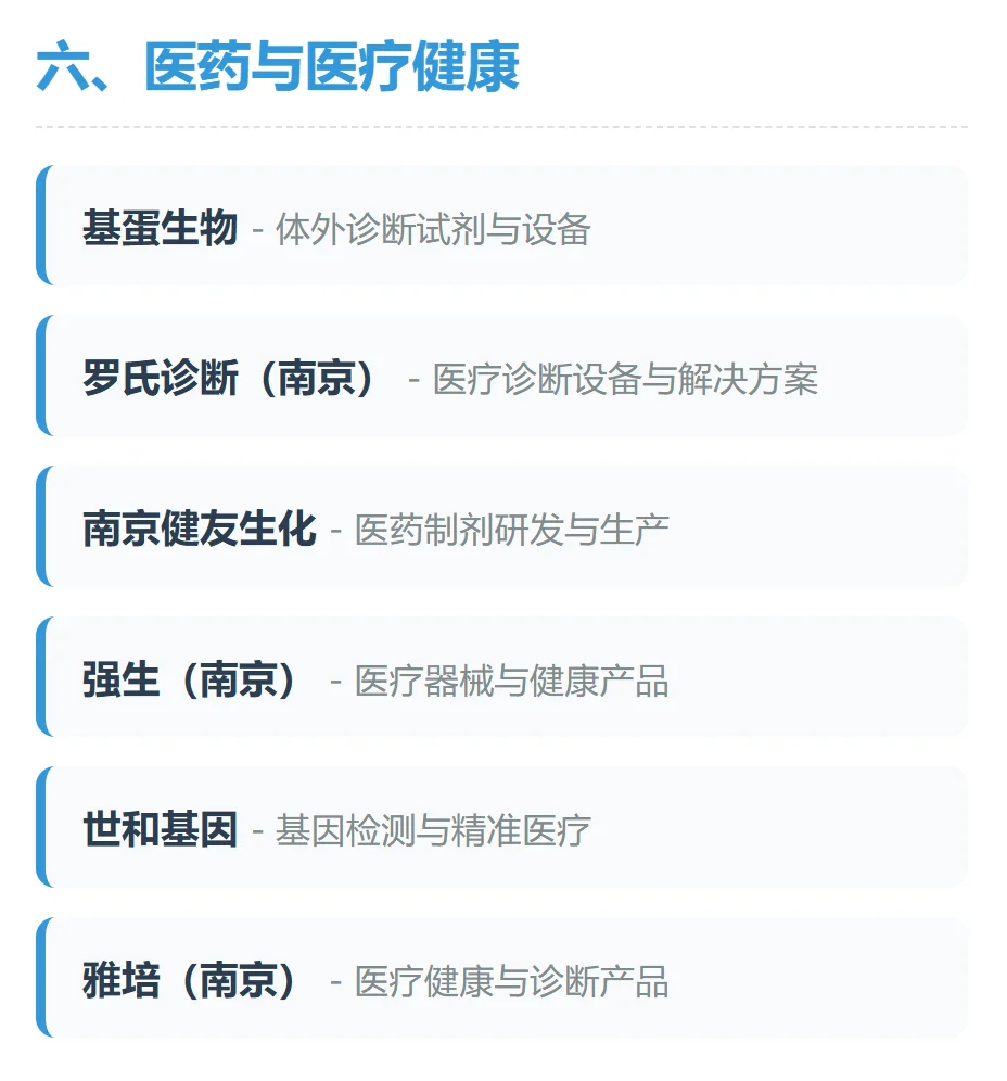 南京头部企业全攻略来了！