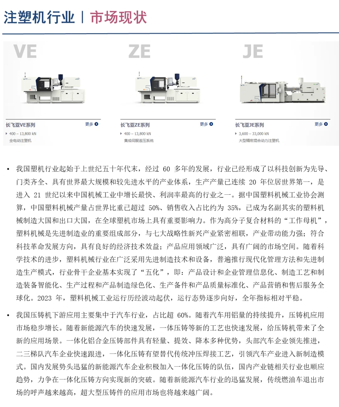中国注塑机行业企业竞争格局分析（2024）