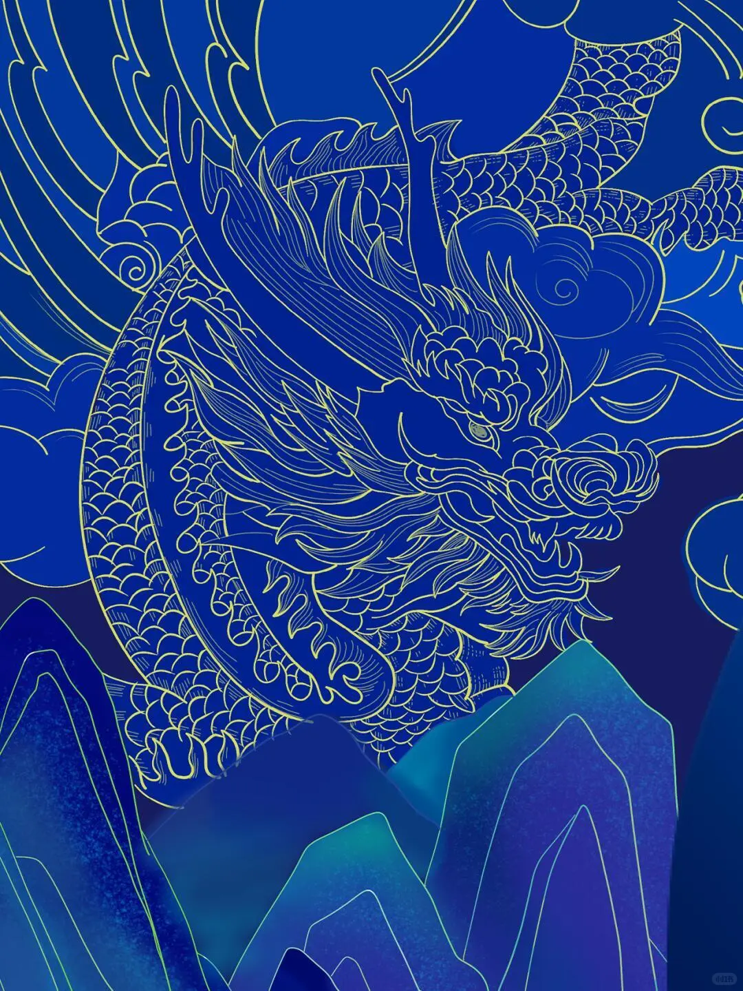 白酒包装设计‖蓝色与紫色的碰撞,更显高贵